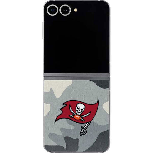 NFL Tampa Bay Buccaneers Camo Galaxy Z Flip6 Skin